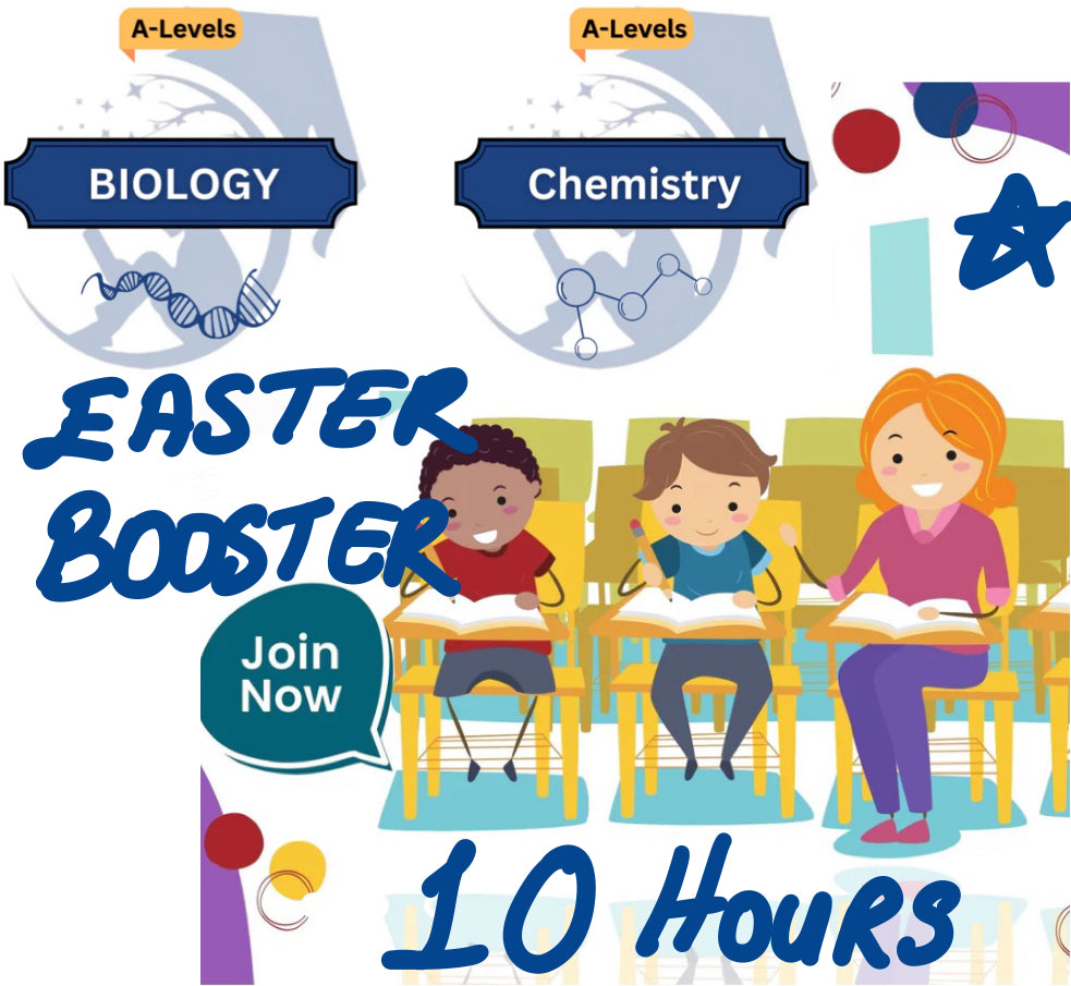 A Level Biology & Chemistry Easter Booster Lessons
